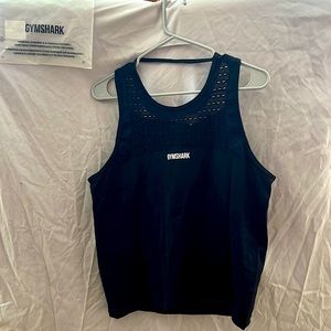 Gymshark Women’s tank top. Black. Large. NWT